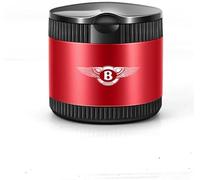 ZXNMCB Car Ashtray fit for Bentley Mulsanne 2011 2012 2013 2014 2015 2016 2017, Car Smokeless Cylinder Portable Car Ashtray Car Ashtray Cup Car Cigarettes Ashtrays with Lid,Red-short