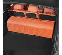 ZXNMCB Car Boot Organiser Tidy Storage Trunk Organizer for Lamborghini Aventador (note the specific year), Car Storage Bag, Non Slip Bottom, Interior Accessories, Keep Car Tidy,A Orange