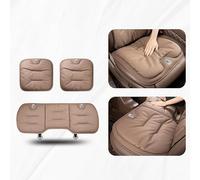 ZXNMCB Car Seat Cushion for Rolls-Royce Phantom 2013 2014 2015 2016, Car Seat Cushion Driver Seat Cushion Car Seat Pad Breathable,B Brown- three-piece set
