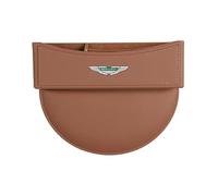 ZXNMCB for Aston Martin V8 DBS Car Seat Gap Organiser, Multi-Function Car Seat Storage Box Gaps Organiser Boxes for Cards Sunglasses and Keys etc,C Orange