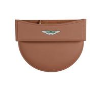 ZXNMCB for Aston Martin V8 Vantage DBS DBX DB11 Car Seat Gap Organiser, Multi-Function Car Seat Storage Box Gaps Organiser Boxes for Cards Sunglasses and Keys etc,A