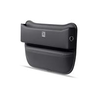 ZXNMCB for Rolls-Royce Phantom Cullinan Ghost Dawn Car Seat Gap Organiser, Multi-Function Car Seat Storage Box Gaps Organiser Boxes for Cards Sunglasses and Keys etc,A Black-1