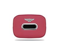 ZXNMCB Tissue Box for Bentley Continental GT Coupe 2015 2016 2017 2018 Car Automotive Decoration, Home Storage Room Office Car Decoration, Easy Access on Road Trips,A Red