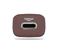ZXNMCB Tissue Box for Bentley Continental GT Coupe 2015 2016 2017 2018 Car Automotive Decoration, Home Storage Room Office Car Decoration, Easy Access on Road Trips,E Brown