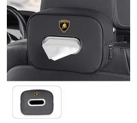 ZXNMCB Tissue Box for Lamborghini SIAN/Murcielago LP/Reventon Roadster Car Automotive Decoration, Home Storage Room Office Car Decoration, Easy Access on Road Trips,B