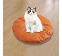 zxpddpIy Tech Cloth Dog Mat, Breathable Pet Cooling Mats for Dogs Cat, Clean with One Wipe, Washable, for All Seasons(Orange,35CM/14IN)