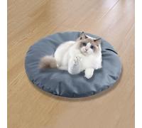 zxpddpIy Tech Cloth Dog Mat, Breathable Pet Cooling Mats for Dogs Cat, Clean with One Wipe, Washable, for All Seasons(Gray,55CM/22IN)