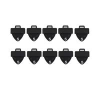 Zxpjkyu 10 Pieces Golf Club Number Label Head Cover Replacement Wear-Resistant PP Material Compact Design Suitable for Daily Use on The Course, Style C
