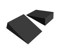 Zxpjkyu 2-piece Squat Wedge Ramp Set Made of EVA Pilates Blocks with Slant Board for