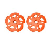 Zxpjkyu 2 Pieces Basket Replacement, Snow Baskets and, Rubber Tips for Trekking Poles, Camping Accessories, M