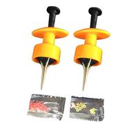 Zxpjkyu 2 Pieces Live Bloodworms Bait Clip Elastic Clamp Binding Stainless Steel Functions Suitable for River Fishing Outdoor Adventure H, yellow