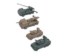 Zxpjkyu 4 1/144 Scale Vehicle Model Kits, Simulation for Ages 14+, Puzzle, DIY Assembly Games for Kids And Boys, Toy, Style K