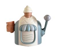 Zxpjkyu 5-Piece Bath Toy Set with Four Ice Cream Cones, Cream Playset, Foam Generator And Water Toy for The Bathtub, Made of PP for P, Blue