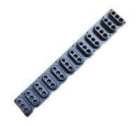 Zxpjkyu 7 Pieces of Rubber Key Strips, Conductive Silicone Pads, Keyboard Replacement Accessories, Activation Pads, Strips, 1 Piece