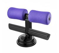 Zxpjkyu Abdominal Exercise Bar Sit Up Helper Core Training Suction Foot Hold Foam Cushion Leg Raise Machine suitable for living room exercise core-focused, Array, Purple