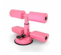 Zxpjkyu Abdominal Exercise Bar Sit Up Helper Core Training Suction Foot Hold Foam Cushion Leg Raise Machine suitable for living room exercise core-focused, Array, Pink