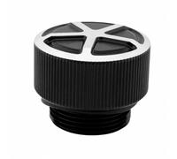 Zxpjkyu Aluminum Alloy Motorcycle Oil Screw Filler Plug For XJ750 Engine Crankcase Cap With Compact Body And Lightweight Construction Suitable For XJ750, Black White
