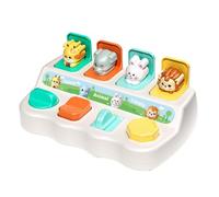 Zxpjkyu Animal Cause And Effect Toy, Color Perception, Developmental Toy
