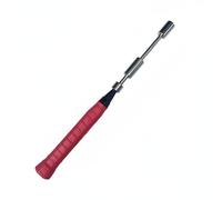 Zxpjkyu Badminton Training Device Solo Swing Practice Aid Finger Wrist Arm Coordination Sound Training Tool Suitable for Athlete Development, Red