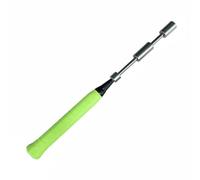 Zxpjkyu Badminton Training Device Solo Swing Practice Aid Finger Wrist Arm Coordination Sound Training Tool Suitable for Athlete Development, Fluorescent Green
