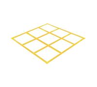 Zxpjkyu Bag Toss Game Giant Tac Toe Outdoor Toss Game Set Large Yard Game Throwing Target Toss Toy Nylon Construction Suitable for Lawn Games Children Adults, yellow B