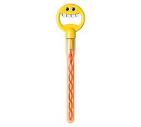 Zxpjkyu Bubble Wands Toy Stick Machine with Liquid Preservation Function, Suitable for Children And Adults, Leisure, Garden, Party, Birthday, Yellow