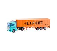 Zxpjkyu Children's Container Truck with Pull Mechanism, Versatile And Transport Truck for Children's Birthday Gifts, Orange, 32cm