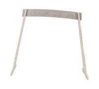 Zxpjkyu Chime Stand Wooden Wind Chime Holder Gong Stand Table Multifunctional Storage Portable Wood Material for Living Room Bedroom, Style B