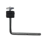 Zxpjkyu Cymbal Stand Holder Drum Kit Cymbal Stand Holder Extension Drum Hoop Mount L Rod Metal Drum Accessories Hardware Strong Metal Suitable for Home Traini, Style A