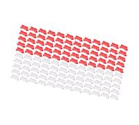 Zxpjkyu DIY Modular RC Track Set, Expandable And Adjustable Road Barriers for RC Models in 1/14 to 1/28, Lightweight And Professional, 120 Pieces