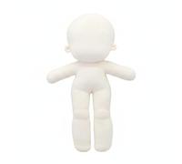 Zxpjkyu Doll Toy Unprinted Stuffed Humanoid Simple Outline Padded Customizable Lightweight Suitable for Kids Decoration Gift, 30cm Fat Body