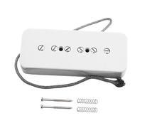 Zxpjkyu Electric Guitar Pickup Replacement Part Single Coil with Easy Connection for Vintage Sounds for Musical Customization A, White Neck