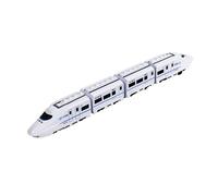 Zxpjkyu Electric Train Toy Set with Train Locomotive, High-Speed Railway Simulation, Vehicles, PP Material for Children, La, 4 Carriage