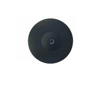 Zxpjkyu Electronic Drum Cymbal Pad Allowing When Playing Advanced Multi-Zone Activation Low Type Profile Rubber Material Suitable for Practice Room Drumming, 12 Inch Tri-trigger