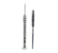 Zxpjkyu Fly Tying Dubbing Brush And Bodkin Made of, Portable, Lightweight,
