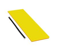 Zxpjkyu Foam Floating Pool Mattress, Ideal for The Beach, And for.., Yellow Orange