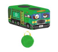 Zxpjkyu Garbage Truck Shaped Play Tent, Fun And Multicolored, Assembles in Seconds for Indoor And Outdoor Use.