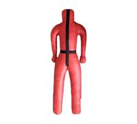 Zxpjkyu Grappling Un-filled Crush-resistant Solid Punch Bag Boxing Equipment for Karate Home Gym Jiu, Red