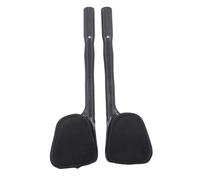 Zxpjkyu Handlebar Stem, Aerodynamic Handlebar for Mountain Bike, Stable for 31.8mm Handlebar (Maximum 33mm), Armrest for Handlebar, Glossy Black