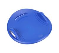 Zxpjkyu Heavy Duty Snow Toboggan for Outdoor Use, Luge Sled for All Ages, Blue S