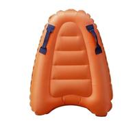 Zxpjkyu Inflatable Surfboard Kids Play Board Toy Board With Comfort Pad And Carry Grips Lightweight Composite PVC For Easy Carrying suitable for outdoor pool time seaside relaxation, Orange