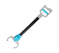 Zxpjkyu Interactive Gripper Arm, Gripping Claw, Robot Hand, Hand Toy, Gripping Tool with Simple Pull Control for Child Development, Family Entertainment, And, Gray