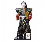 Zxpjkyu Japanese Figurine Samurai Doll Decorative Model Handmade Craft Standing Art Piece Table Display Suitable for Gift Giving Home Decoration Restaurant Counter, W15武