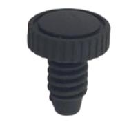 Zxpjkyu Lower Billion Bouet Bouet of Practical Components Protector Protection Lightweight Big Rod Tail Plug, Soft Round Teeth