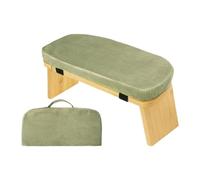 Zxpjkyu Meditation Bench with Ergonomic Anti-gliding Cushion Modern Chair on Knees Are Stool for The Home Office Fair, green