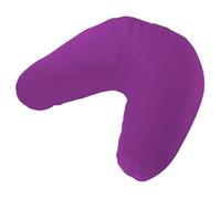Zxpjkyu Meditation Cushion Cotton Pad V Shape Ergonomic Adjustable Filling Handle Portable Comfortable Sitting Suitable for Chair Retreats Prayer, Purple
