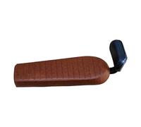 Zxpjkyu Rear Seat for with Backrest And Manned Cushion Comfortable Replaces The Saddle Easy to Install for, Brown