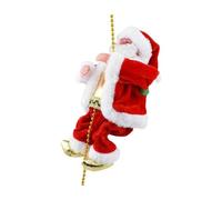 Zxpjkyu Santa Climbing A Fun Rope with A Beaded Rope for New Year's at Home