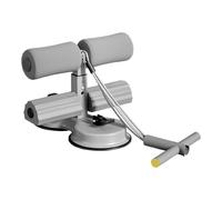 Zxpjkyu Sit Up The ASSEY ASSEY Support with 2 Solid Aspirations with Resistance 3 Adjustable Height Situation Bar for The Thighs, Grey