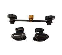 Zxpjkyu Stand Mount Including Holder, Multi Rack, Storage Shelf Made of PP Material for Professional Studio Recordings And St, 2 clip